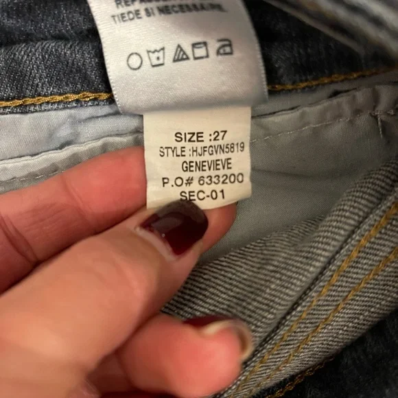 Joe’s Jeans Genevieve Cuffed Ankle Capri/Cropped - Picture 3 of 5